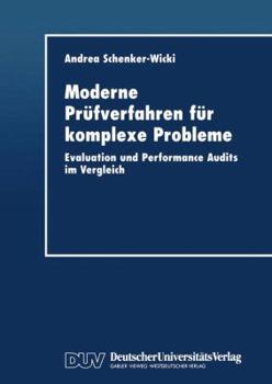 Paperback Moderne Prüfverfahren Für Komplexe Probleme: Evaluation Und Performance Audits Im Vergleich [German] Book