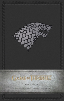 Imitation Leather Game of Thrones: House Stark Hardcover Ruled Journal Book