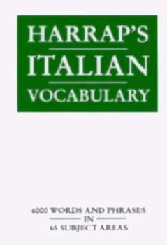 Paperback Harrap's Italian Vocabulary Book