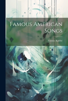 Paperback Famous American Songs Book