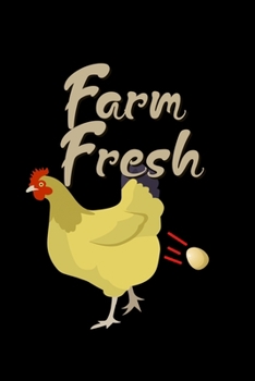 Farm Fresh Butt Nuggets: Food Journal | Track Your Meals | Eat Clean And Fit | Breakfast Lunch Diner Snacks | Time Items Serving Cals Sugar Protein ... | 110  Pages | 6 X 9 In | 15.24 X 22.86 Cm