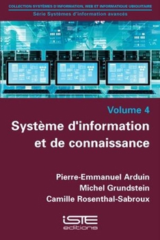 Paperback système d'information et de connaissance [French] Book