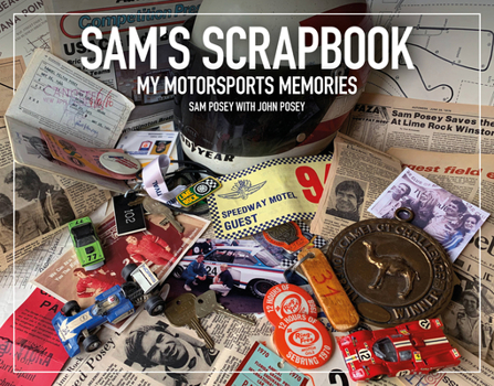 Hardcover Sam's Scrapbook: My Motorsports Memories Book