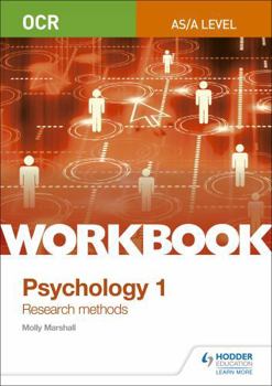 Paperback OCR Psychology for a Level Workbook 1 Workbook 1 Book