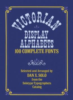 Paperback Victorian Display Alphabets Book