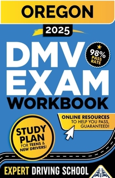 Paperback Oregon DMV Exam Workbook Book