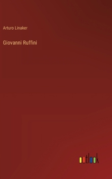 Hardcover Giovanni Ruffini [Italian] Book
