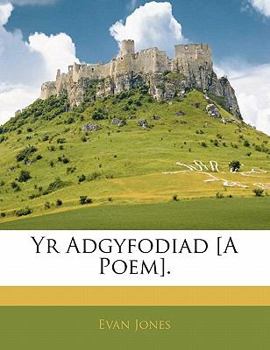 Paperback Yr Adgyfodiad [A Poem]. Book