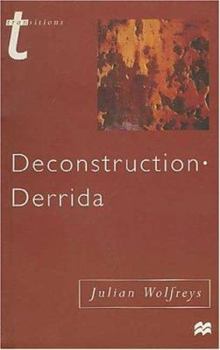 Paperback Deconstruction - Derrida Book