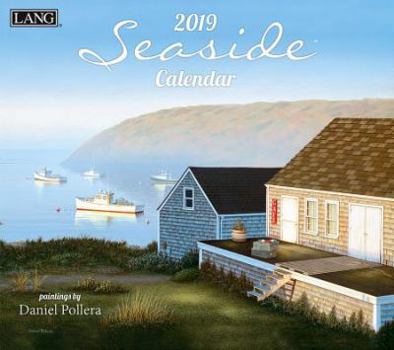 Calendar Seaside 2019 14x12.5 Wall Calendar Book