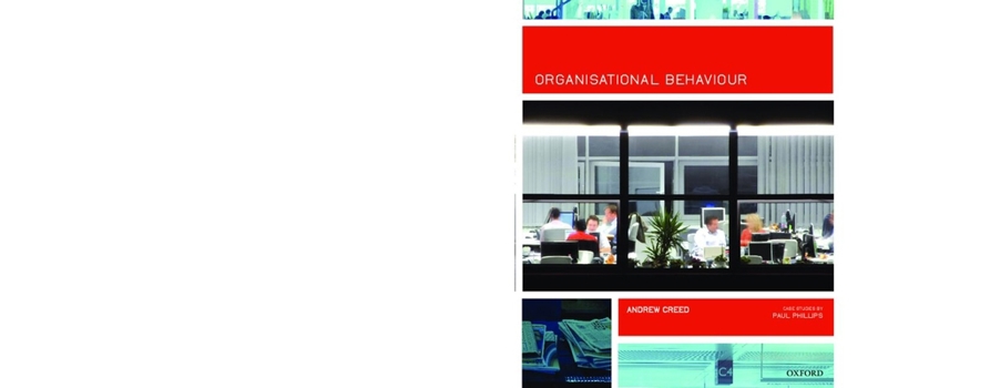 Paperback Organisational Behaviour Book