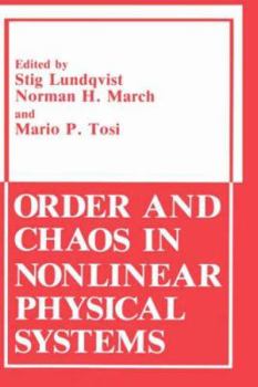 Hardcover Order and Chaos in Nonlinear Physical Systems Book