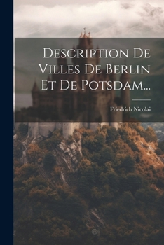 Paperback Description De Villes De Berlin Et De Potsdam... [French] Book