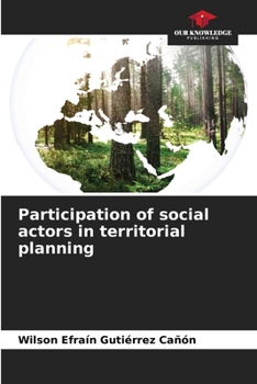 Paperback Participation of social actors in territorial planning Book