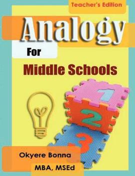 Paperback Analogy for Middle Schools (Teachers' Edition): Answer Book
