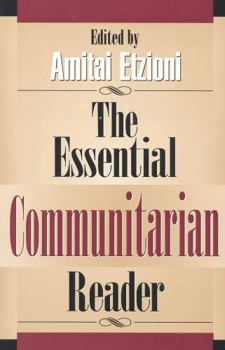 Paperback Essential Communitarian Reader Book