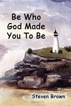 Paperback Be Who God Made You To Be [Large Print] Book