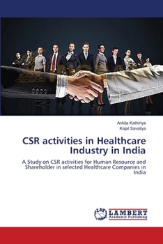 Paperback CSR activities in Healthcare Industry in India Book