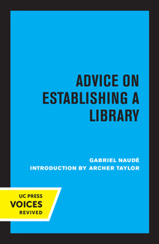 Paperback Advice on Establishing a Library Book