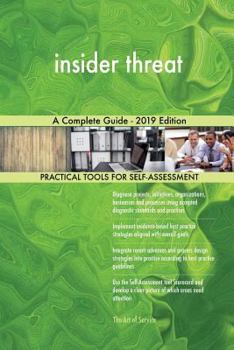 Paperback insider threat A Complete Guide - 2019 Edition Book