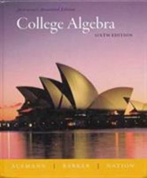 Hardcover College Algebra, Instructor's Annotated Edition Book