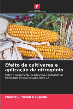 Paperback Efeito de cultivares e aplicação de nitrogênio [Portuguese] Book