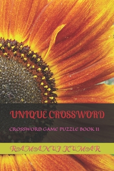 Paperback Unique Crossword: Crossword Game Puzzle Book II Book