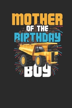 Mommy Of The Birthday Boy: Blank Lined Notebook (6" x 9" - 120 pages) ~ Birthday Themed Notebook for Daily Journal, Diary, and Gift