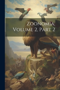 Paperback Zoonomia, Volume 2, part 2 Book