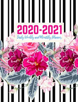 2020-2021 Daily Weekly and Monthly Planner: Pretty Two Year Jan 1, 2020 - Dec 31, 2021 Calendar Organizer and Appointment Schedule Agenda Journal for ... - 24 Months Planner - Creative AG 0036