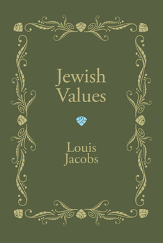 Paperback Jewish Values Book