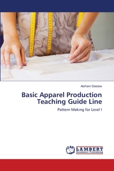 Paperback Basic Apparel Production Teaching Guide Line Book