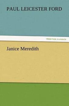 Paperback Janice Meredith Book