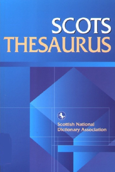 Paperback Scots Thesaurus Book