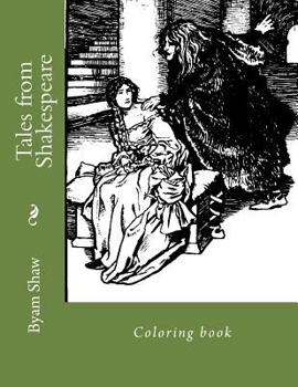 Paperback Tales from Shakespeare: Coloring book