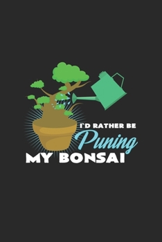 Paperback Puning my bonsai: 6x9 Bonsai Trees - grid - squared paper - notebook - notes Book