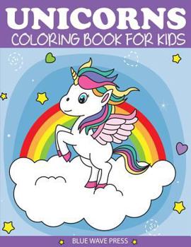 Paperback Unicorns Coloring Book for Kids Book