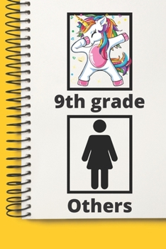 9th grade Freshman Squad Team  and Other Cute Dabbing unicorn A beautiful personalized: Lined Notebook / Journal Gift, Notebook for 9th grade Freshman ... Squad Team , Kids Notebook,Team Grade,