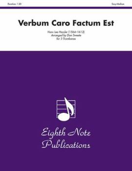 Paperback Verbum Caro Factum Est: Score & Parts Book