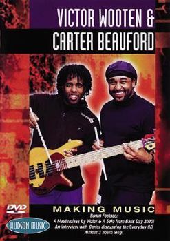 DVD Victor Wooten and Carter Beauford - Making Music Book