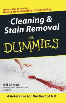 Paperback Cleaning & Stain Removal for Dummies Book