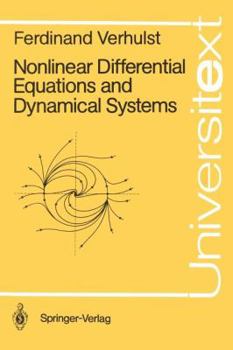 Paperback Nonlinear Differential Equations and Dynamical Systems Book