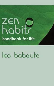 Hardcover Zen Habits Handbook for Life Book