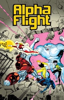 Hardcover Alpha Flight by Mantlo & Lee Omnibus Jim Lee Cover Book