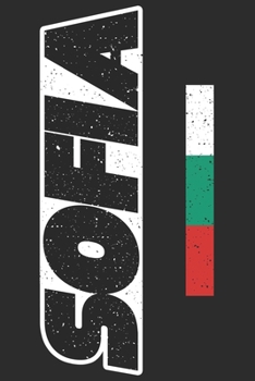 Sofia: Karo Notizbuch mit 120 Seiten. Sofia die Stadt Metropole in Bulgarien als Geschenk oder selber verwenden für Notizen, Skizzen, To-Do Listen, usw. (German Edition)