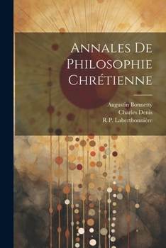 Paperback Annales De Philosophie Chrétienne Book