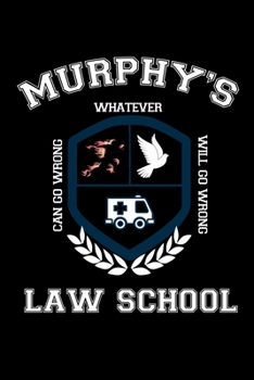 Notebook: Murphy's Law Error Experiment Accident Gifts 120 Pages, 6X9 Inches, Dot Grid