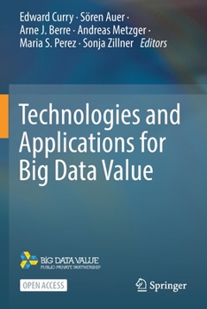 Paperback Technologies and Applications for Big Data Value Book