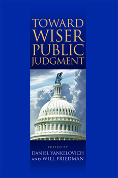 Paperback Toward Wiser Public Judgment Book