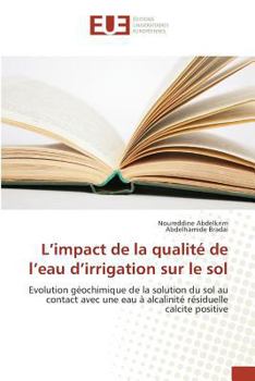 Paperback L Impact de la Qualité de L Eau D Irrigation Sur Le Sol [French] Book